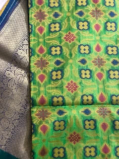 Pochampalli silk cotton saree
